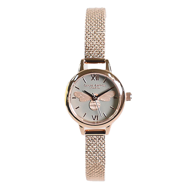 オリビアバートン 腕時計 レディース ゴールド グレー Olivia Burton OBGSET140