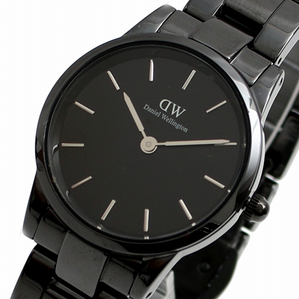 ダニエルウェリントン ウォッチ DW00100415 レディース アイコニックリンクセラミック ICONIC LINK CERAMIC 28 黒いこと