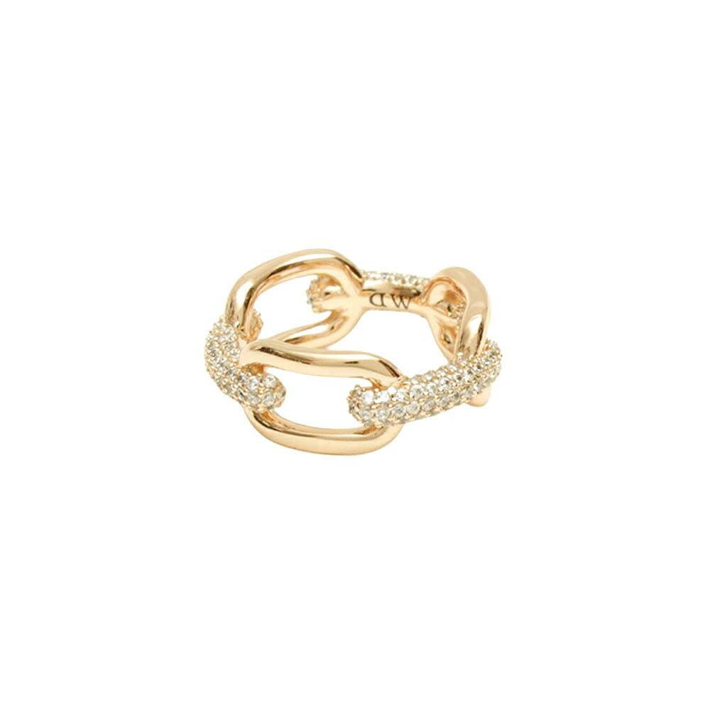 ダニエルウェリントン DANIEL WELLINGTON Crystal Link Ring 48 G 輪っか DW00400595 レディース メンズ 7号 ゴールド