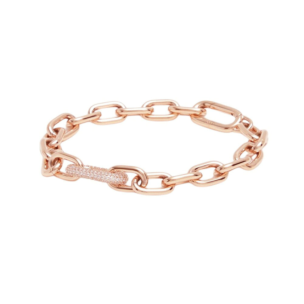 ダニエルウェリントン DANIEL WELLINGTON Crystal Link Bracelet 165粍 RG 腕輪 DW00400573 レディース サクラ色ゴールド