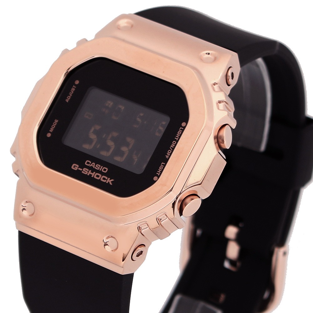 カシオ CASIO G-SHOCK Gぼうぜん自失 ウォッチ メンズ レディース GM-S5600PG-1 石英 サクラ色ゴールド 金属元素入れもの