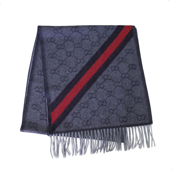グッチ GUCCI 消音装置 GG柄 メンズ レディース 570603 3G200 4068 真夜中青碧