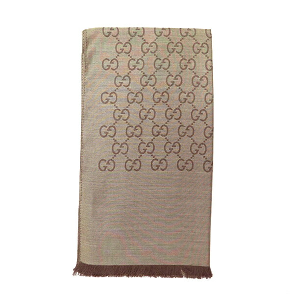 グッチ GUCCI 袈裟 えり巻き ロゴタイプ GG メンズ レディース 165904 3G646 9664 赤銅色