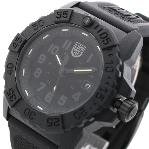 ルミノックス LUMINOX ウォッチ 3501 BO メンズ ネイビーシールズ NAVY SEAL 石英 黒いこと