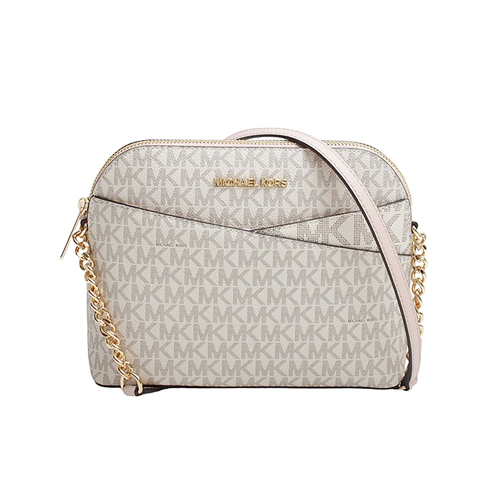 マイケルコース MICHAEL KORS JET SET TRAVEL MD DOME XCROSS XBODY ショルダーバッグ 35F1GTVC6B-PWDBLSHMLT レディース パウダーブラッシュマルチ|カオパニ店