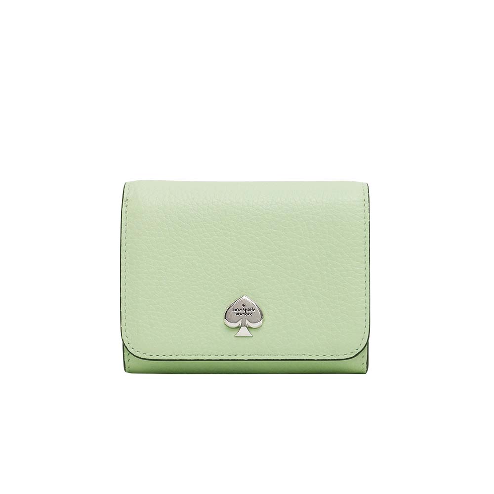 ケイトスペード KATE SPADE ケイラ スモール Lジップ ウォレット 二つ折り財布 kk056-306 レディース lime frosting ライムグリーン|カオパニ店