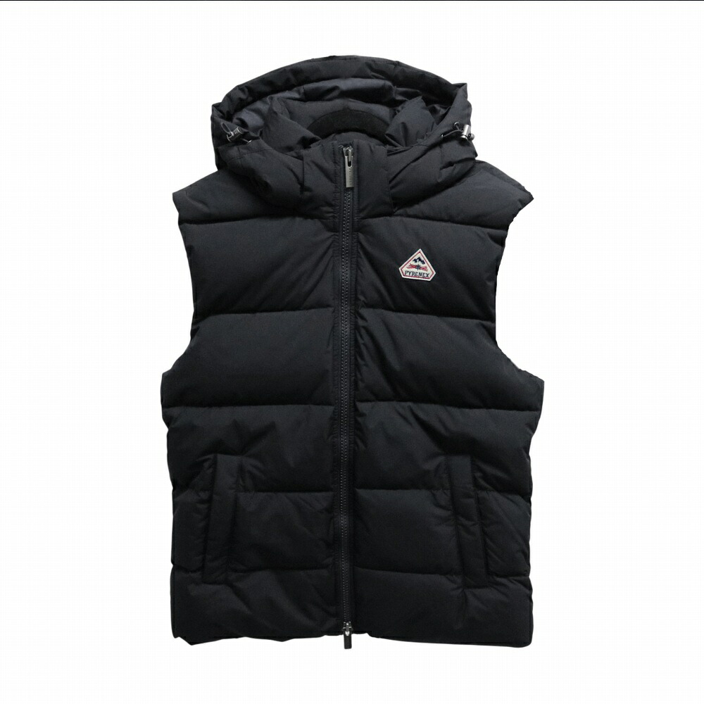 ピレネックス PYRENEX SPOUTNIC MINI RIPSTOP VEST 落ちこむより良い HMY021-BLACK-XL メンズ  落ちこむ上衣