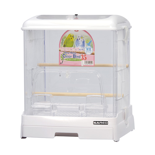 楽天市場】SANKO 993 イージーホーム クリアバード 40-WH（ホワイト