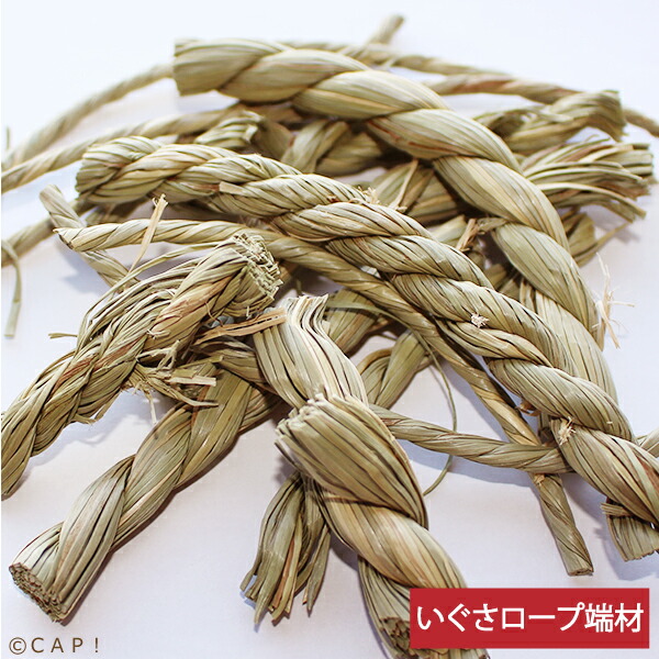 かじりーず いぐさロープ端材 50ｇ