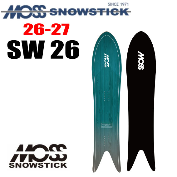 早期予約 26-27モデル MOSS SNOWSTICK（モススノースティック）SW26【ノベルティ、ステッカープレゼント】【チューンサービス】【ショートビスサービス】【送料無料】（※北海道、沖縄/離島は送料別）サイズ：126