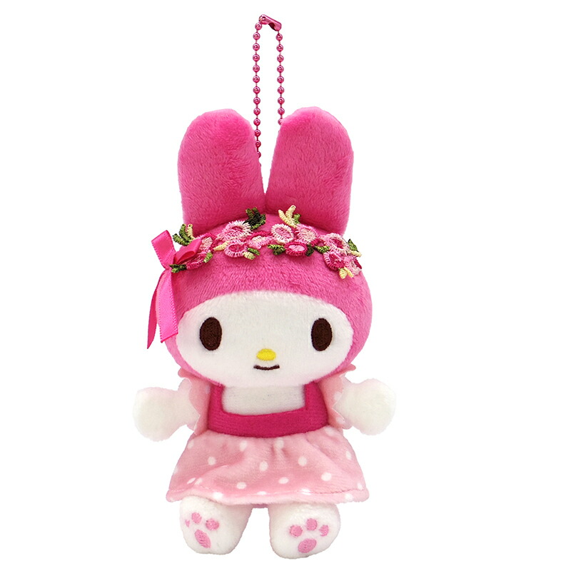 楽天市場】マイメロディ マスコットホルダー 和みパステル サンリオ