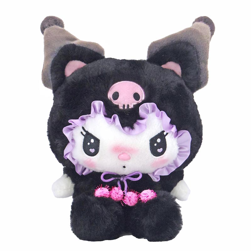 匿名配送❣️サンリオ　クロミ　月夜のメロクロ　ぬいぐるみ　大サイズ Amazon.co.jp: サンリオ(SANRIO) クロミ ぬいぐるみ(月夜の