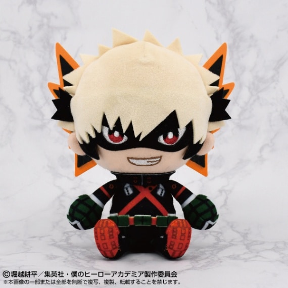 楽天市場】Chibiぬいぐるみ 僕のヒーローアカデミア爆豪勝己 Vol