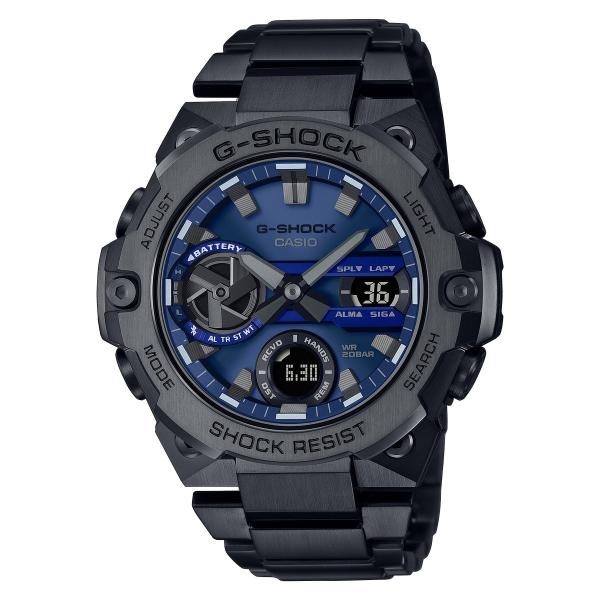 楽天市場】CASIO G-SHOCK G-STEEL GST-B400BB-1AJF メタル