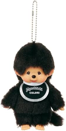 楽天市場】モンチッチCOLORS キーチェーン ブラックくろ 黒 Black