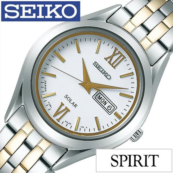 【17%OFF 4730円引】 セイコー腕時計 SEIKO時計 SEIKO 腕時計 セイコー 時計 スピリット SPIRIT メンズ ホワイト STPX033 メタル ベルト ソーラー ペア モデル シルバー ゴールド シンプル おしゃれ 誕生日 プレゼント 新社会人 入学 卒業 ギフト