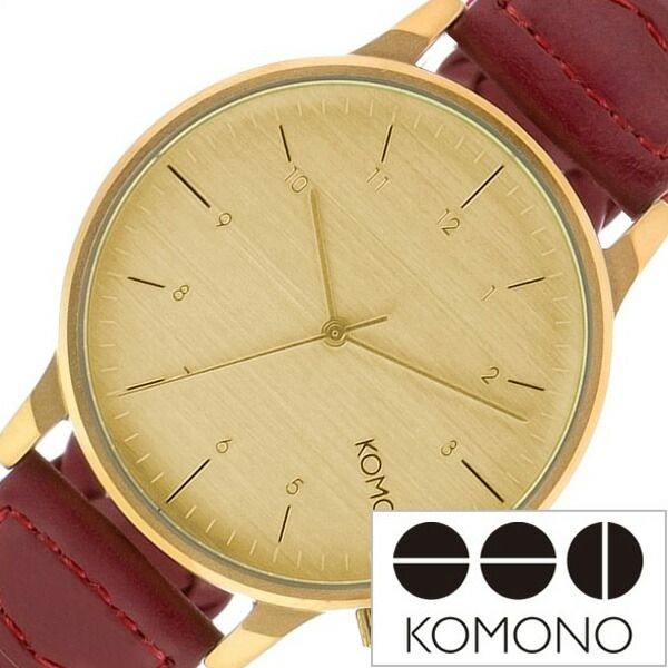 KOMONO 腕時計 メンズ ORSON COGNAC 日付カレンダー KOM-W4152 KOMONO. 並行輸入品 KOMONO 時計 メンズ オーソン コニャック