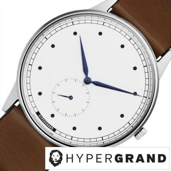 ハイパーグランド腕時計 HYPER GRAND 腕時計 ハイパー グランド 時計 シグネチャー クラシックレザー メンズ レディース 白 CWSGSWBRW カジュアル 替えベルト時計 ブランド 防水 プレゼント ホワイトデー ギフト 旅行 遠足 新生活 入学 母の日｜ブランドアクセと腕時計のカプセル