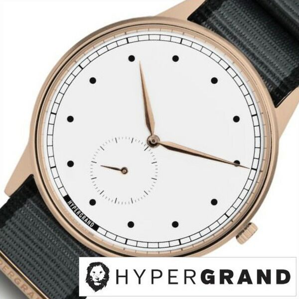 ハイパーグランド腕時計 HYPER GRAND 腕時計 ハイパー グランド 時計 シグネチャー ナトー SIGNATURE NATO メンズ レディース 白 NWSGRWGREY 正規品 替えベルト ブランド 防水 プレゼント ホワイトデー ギフト 旅行 遠足 新生活 入学 母の日｜ブランドアクセと腕時計のカプセル