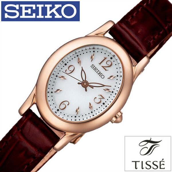 セイコー ティセ 腕時計 SEIKO TISSE 時計 セイコーティセ SEIKOTISSE ティセ時計 TISSE時計 レディース シルバー SWFA148 革 ベルト 正規品 ソーラー ブラウン ラッピング 新生活 プレゼント 新社会人 入学 卒業 ギフト 旅行 遠足