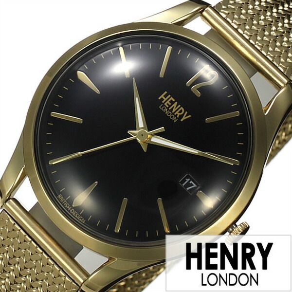 ヘンリーロンドン 腕時計 HENRYLONDON時計 HENRY LONDON ヘンリー ロンドン 時計 ウェストミンスター WESTMINSTER メンズ ブラック HL39-M-0178 ペアウォッチ ブランド 誕生日 プレゼント ホワイトデー ギフト 観光 旅行 遠足 新生活 入学 卒業
