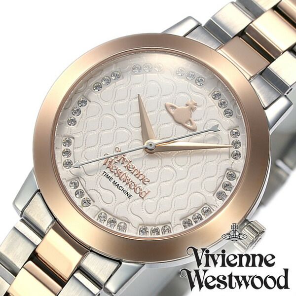 肌触りがいい ヴィヴィアンウエストウッド Vivienne Westwood 腕時計 ブルームズベリー Bloomsbury ヴィヴィアン 時計 ビビアン レディース 女性 白 Vv152srssl かわいい シルバー ピンクゴールド ラインストーン 防水 誕生日 新生活 プレゼント ギフト 送料込