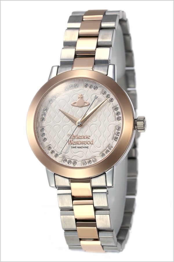 肌触りがいい ヴィヴィアンウエストウッド Vivienne Westwood 腕時計 ブルームズベリー Bloomsbury ヴィヴィアン 時計 ビビアン レディース 女性 白 Vv152srssl かわいい シルバー ピンクゴールド ラインストーン 防水 誕生日 新生活 プレゼント ギフト 送料込