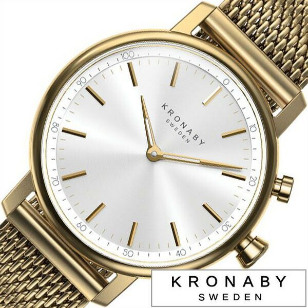 【新品(開封のみ・箱きず・やぶれ)】 KRONABY　腕時計 コネクトウォッチ CARAT　A1000-1916 楽天市場】【10%OFF 5280円引】クロナビー 腕時計 KRONABY 時計