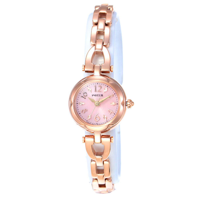 シチズン腕時計 Citizen時計 Citizen 腕時計 シチズン 時計 ウィッカ 電池交換不要 ソーラーテック Wicca レディース ピンク ピンクゴールド Kf2 561 91 おしゃれ かわいい スウィート ガーリー 電池交換不要 ソーラー 誕生日 プレゼント ギフト Painfreepainrelief Com
