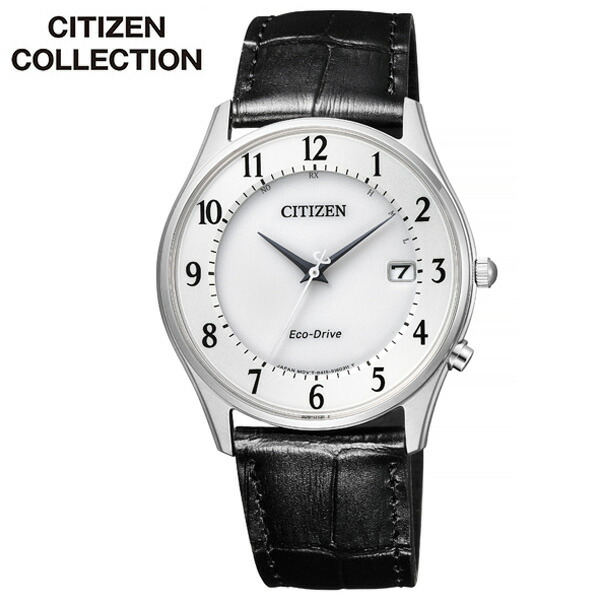 ソーラー シチズンコレクション腕時計 CITIZEN時計 CITIZEN COLLECTION 腕時計 シチズン コレクション 時計 メンズ 男性 用 夫 彼氏 ホワイト AS1060-11A ラウンド シンプル ペア エコドライブ 人気 ブランド 誕生日 プレゼント ホワイトデー ギフト 32,560円