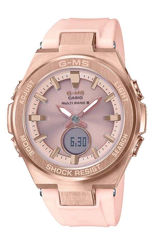 casio gold pink