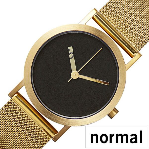 ノーマルタイムピーシーズ腕時計 normalTIMEPIECES時計 normal TIMEPIECES 腕時計 ノーマル 時計 エクストラノーマル EXTRA レディース 女性 向け 妻 彼女 母 ブラック NML020082 正規品 北欧 シンプル ステンレス ベルト プレゼント ホワイトデー ギフト 送料無料