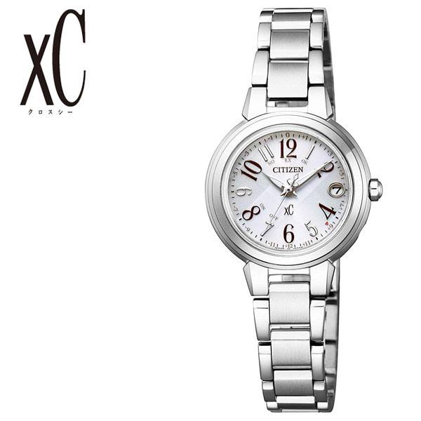 【23%OFF 14465円引】 ソーラー シチズン腕時計 CITIZEN時計 CITIZEN 腕時計 シチズン 時計 クロスシー xC レディース シルバー ES9430-54B 正規品 エコ・ドライブ 電波 シンプル 人気 ブランド カレンダー ラウンド ファッション プレゼント 新社会人 入学 卒業 ギフト