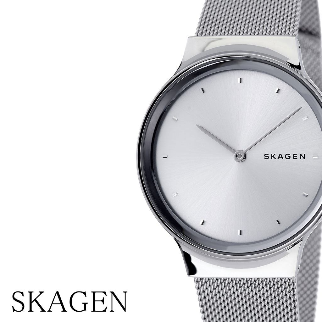 楽天市場 スカーゲン腕時計 Skagen時計 Skagen 腕時計 スカーゲン 時計 フレヤ Freja レディース 女性 彼女 シルバー Skw1105 ブランド 北欧デザイン シンプル おしゃれ かわいい ラウンド おすすめ 就活 誕生日 新生活 プレゼント ギフト ブランドアクセと腕時計の