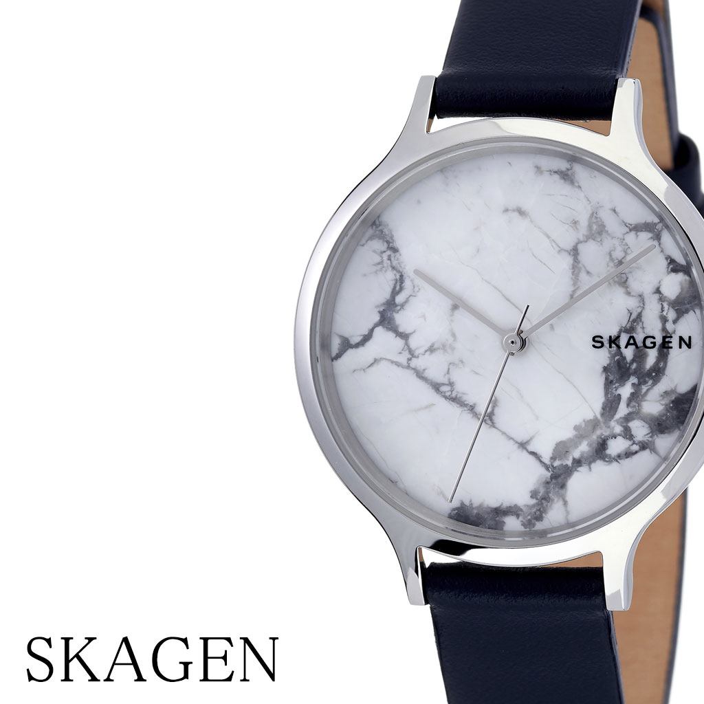 【最大4,400円引き】【20％OFF】 スカーゲン腕時計 SKAGEN時計 SKAGEN 腕時計 スカーゲン 時計 アニタ ANITA レディース 女性 彼女 ホワイト SKW2719 ブランド 北欧デザイン シンプル かわいい ラウンド 就活 大理石 新生活 プレゼント ホワイトデー ギフト 旅行 遠足 母の日｜ブランドアクセと腕時計のカプセル
