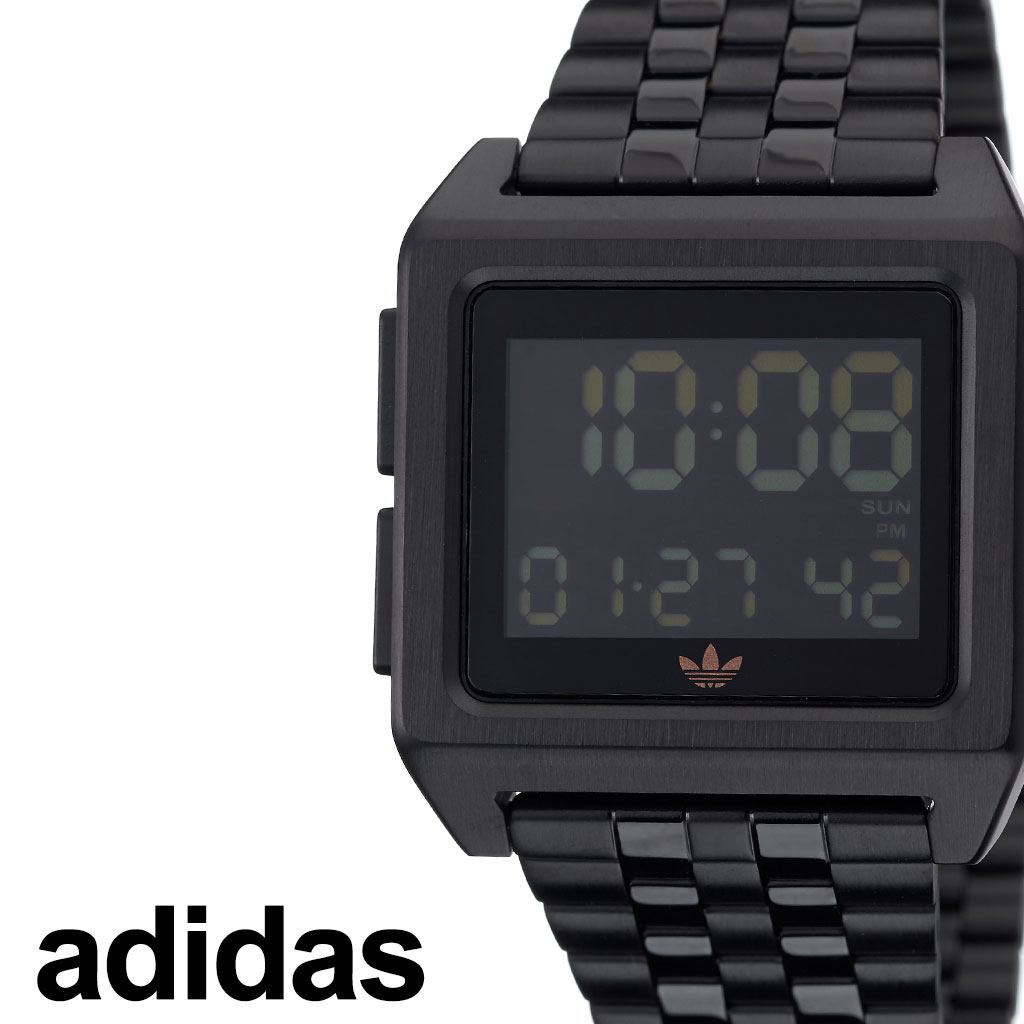 残りわずか アディダス腕時計 Adidas時計 Adidas 腕時計 アディダス 時計 アーカイブエム1 Archive M1 メンズ レディース ペアウォッチ ブラック 黒 Z01 3077 00 ブランド 人気 おすすめ シンプル スクエア 四角 韓国 ファッション ストリート プレゼント