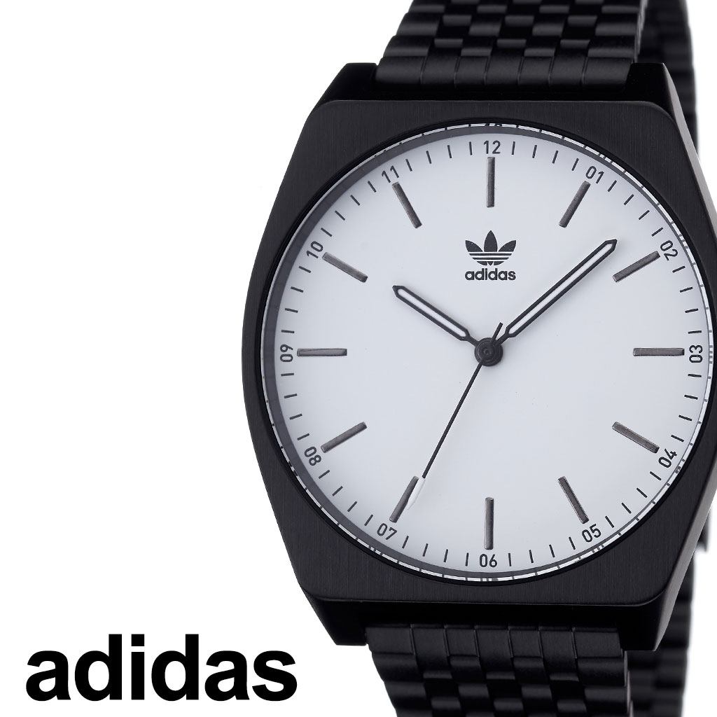 超人気の アディダス腕時計 Adidas時計 Adidas 腕時計 アディダス 時計 プロセスエム1 Process M1 カップル 彼女 彼氏 女性レディース 白 Z02 005 00 ブランド ラウンド シンプル ステンレス ストリート 新生活 プレゼント ギフト ブランドアクセと 腕時計の