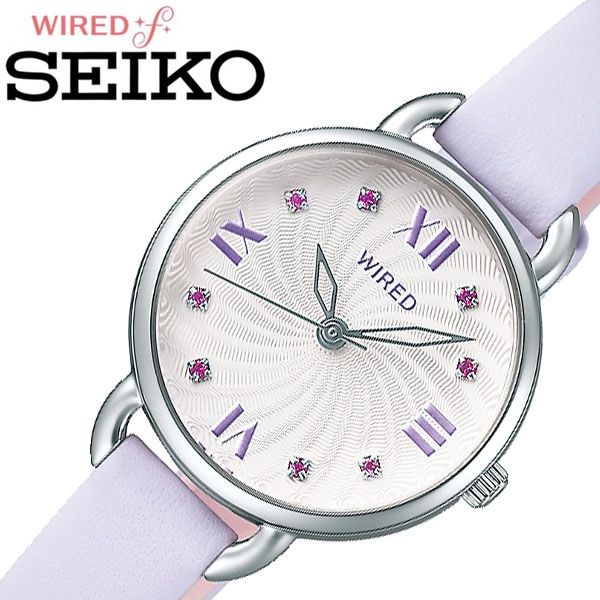 ポイント10倍 ソーラー セイコー腕時計 Seiko時計 Seiko 腕時計 セイコー 時計 ワイアード エフ Wired F レディース シルバー Agek444 正規品 人気 ブランド スワロフスキー クリスタル ダイヤモンド 人気 お祝い 誕生日 新生活 プレゼント ギフト ブランド