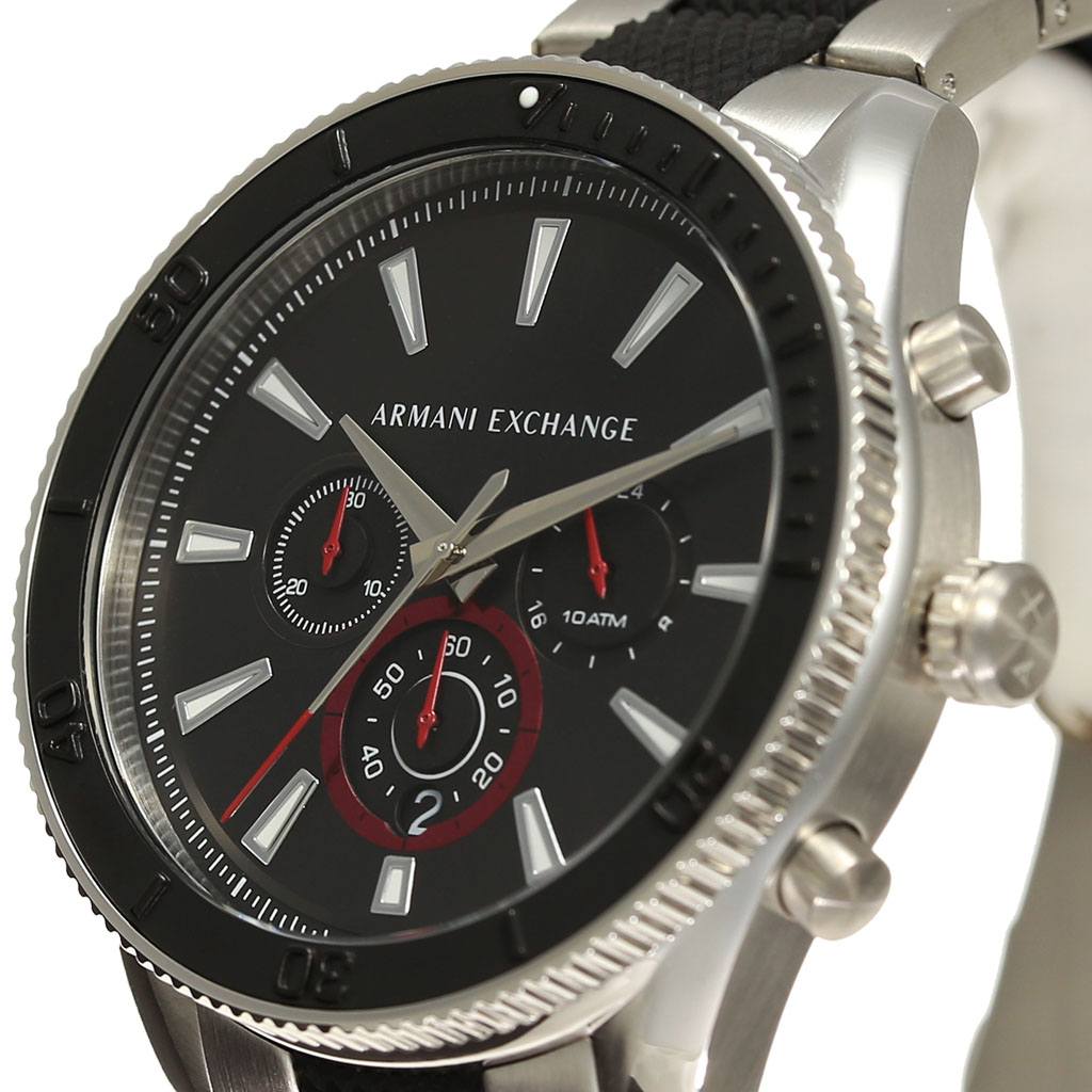 armani exchange clock