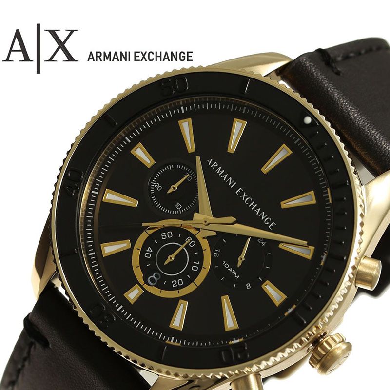 are armani exchange watches waterproof