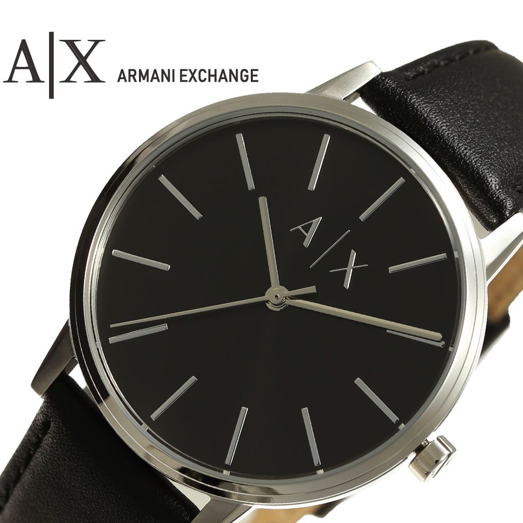 海外輸入 アルマーニ エクスチェンジ腕時計 Armani Exchange時計 Armani Exchange 腕時計 アルマーニ エクスチェンジ 時計 メンズ レディース ブラック Ax2703 ブランド 防水 Ax ステンレス クロノ レザー 革ベルト 誕生日 新生活 プレゼント ギフト 現金特価