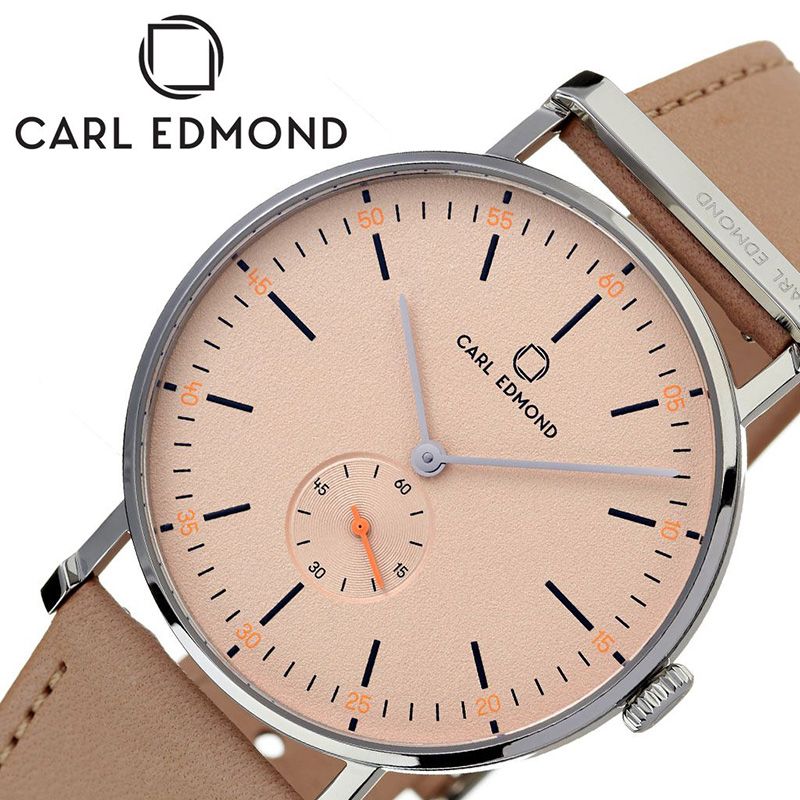 Seal限定商品 お揃い カップル 30代 ペアウォッチ 革ベルト レザー 北欧 ブランド 正規品 Cer4053 N21 カメオ メンズ Ryolit リョーリット 時計 カールエドモンド 腕時計 Carledmond Edmond時計 Carl エドモンド腕時計 カール 防水 ギフト プレゼント 新生活 向け