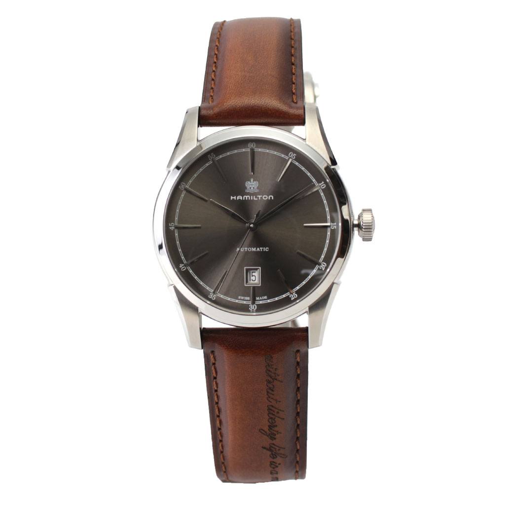 ハミルトン腕時計 Classic Hamilton時計 ハミルトン 時計 腕時計 30代男性 当日出荷 時計 Hamilton オブ 腕時計 スピリット リバティー American Classic Spirit Of Liberty メンズ ブランド グレー H 防水 革ベルト レザー おしゃれ 新生活 プレゼント