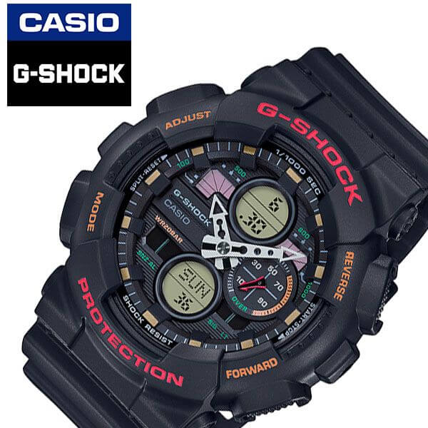 楽天1位 5年保証 カシオ腕時計 Casio時計 Casio 腕時計 カシオ 時計 ジーショック G Shock メンズ ブラック Ga 140 1a4jf ブランド 防水 かっこいい アウトドア 仕事 アナデジ ラバー ベルト ストラップ バンド 新生活 プレゼント ギフト 国際ブランド Www