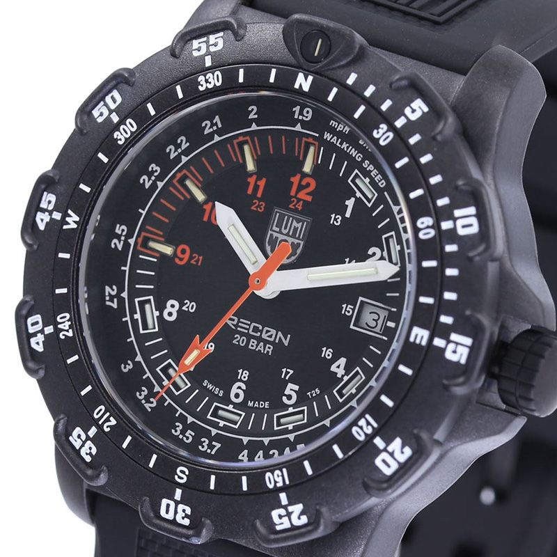 当日急便 ルミノックスリストウォッチ Luminoxクロック Luminox 腕時計 ルミノックス 時計 リーコン 中枢マン Recon Point Man 80 Series メンズ mi ミリタリー 年代カレンダ 廻旋ベゼル スイス連邦製 たくましい 合羽 成人男性 小意気 ブランド名 新しい生活様式