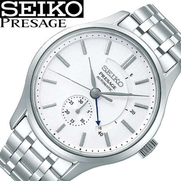 最も優遇 メンズ腕時計 ホワイト メンズ Presage プレザージュ 時計 セイコー 腕時計 Seiko Seiko時計 セイコー腕時計 Sary143 ギフト プレゼント 新生活 ファッション カジュアル プレサージュ おしゃれ 彼氏 旦那 夫 カレンダー 自動巻 防水 Www Mekatronik Org Tr