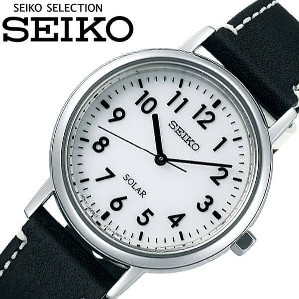 安い セイコー腕時計 Seiko時計 Seiko 腕時計 セイコー 時計 セレクション Selection レディース 女性 ホワイト Stpx073 ブランド おすすめ 防水 正規品 ソーラー レザー 革 可愛い オシャレ 仕事 社会人 新生活 プレゼント ギフト ブランド アクセと腕時計の