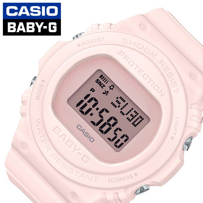 国内配送 5年保証 カシオ腕時計 Casio時計 Casio 腕時計 カシオ 時計 ベイビーg Baby G レディース ピンク Bgd 570 4jf 人気 定番 ブランド 防水 ファッション カジュアル アウトドア スポーツ ベビーg デジタル 誕生日 新生活 プレゼント ギフト ブランド