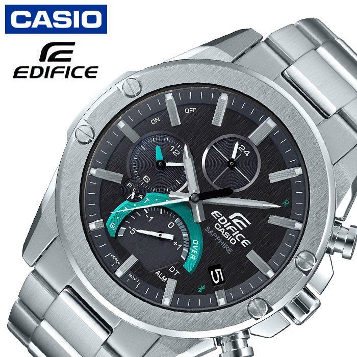 【7年延長保証対象】カシオ 腕時計 CASIO 時計 エディフィス EDIFICE メンズ ソーラー ソーラー腕時計 男性 仕事 ビジネス 防水 日付 カレンダー 日付カレンダー 誕生日 プレゼント ホワイトデー 記念日 ギフト 大学生 新社会人 社会人 父の日 ブランド おすすめ