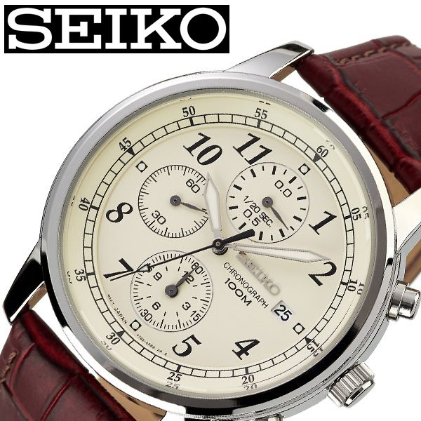 絶対一番安い セイコー腕時計 Seiko時計 Seiko 腕時計 セイコー 時計 メンズ クリーム Sndc31p1 人気 ブランド 旦那 夫 彼氏 逆輸入 限定 定番 ファッション シンプル フォーマル スーツ 営業 仕事 商社 誕生日 新生活 プレゼント ギフト 初回限定